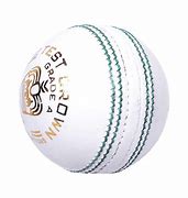 Image result for White Leather Ball Cricket
