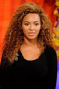 Image result for Beyoncé with Curly Hair