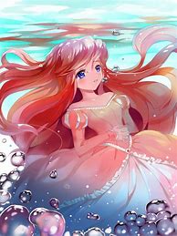 Image result for Disney Little Mermaid Ariel Anime