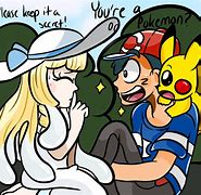 Image result for Ash and Nihilego