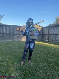 Image result for Mandalorian and Baby Yoda Costume