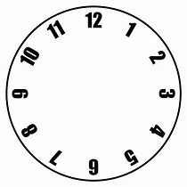 Image result for Sea Clock Face Template