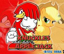 Image result for Knuckles and Applejack