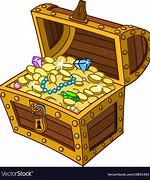 Image result for Golden Treasure Box Drawing