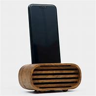 Image result for Wooden Phone Speachers