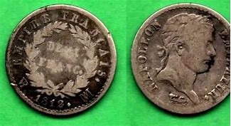 Image result for 5 Francs 1812