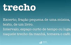 Image result for trecho