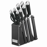 Image result for Cuisinart Rainbow 11 Piece Knife Block Set