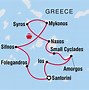 Image result for Cyclades Ferry Routes Map