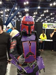 Image result for Purple Mandalorian