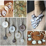 Image result for Button Jewelry Set