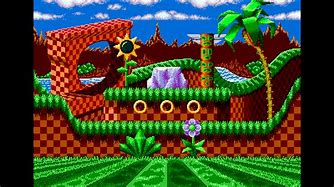 Image result for Sonic Mania Green Hill Zone Background Encore
