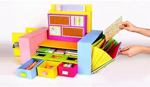 Image result for DIY Kids Stationery Organizer