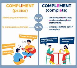 Image result for Complement Compliment