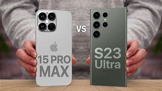 Image result for S23 Ultra vs 15 Pro Max Screen