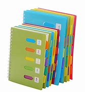 Image result for Small Notebook with Dividers