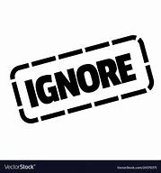 Image result for Ignore Stamp