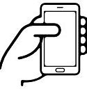 Image result for Cell Phone in Hand PNG