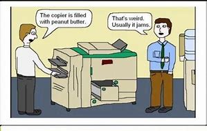 Image result for Funny Image of Printer Going Crazy
