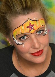 Image result for Superwoman Face Paint
