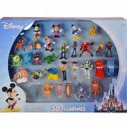 Image result for Disney 30 Figurines Toys