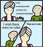 Image result for There's Only One Rule Meme Eve