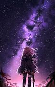 Image result for Anime Black Boy with Galaxy