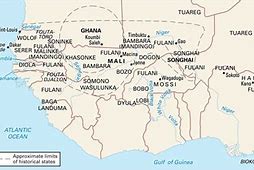 Image result for Ghana Empire Map