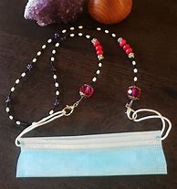 Image result for Beaded Mask Chain