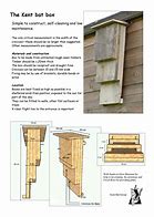 Image result for Bat House Plans Canada Printable