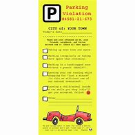 Image result for Funny Parking Ticket Template
