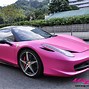 Image result for Hot Pink Car Ferrari