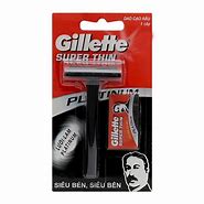 Image result for Gillette Super Thin Blue