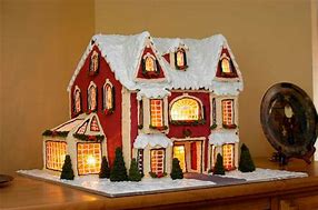 Image result for Light-Up Gingerbread House