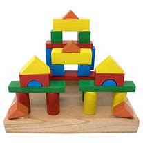 Image result for Wooden Toy Building Blocks