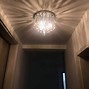 Image result for Flush Crystal Ceiling Lights