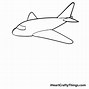 Image result for Simple Airplane Drawing