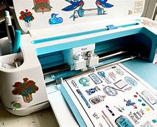 Image result for Cricket Sticker Maker Machine