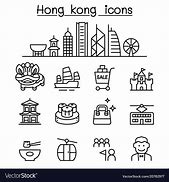 Image result for Hong Kong Icon Line Drawings Pin Art