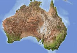 Image result for Australia Topographic Map