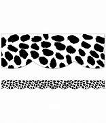 Image result for Cheetah Print Border Black and White Cluster