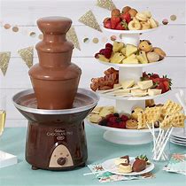 Image result for Chocolate Fondue Fountain