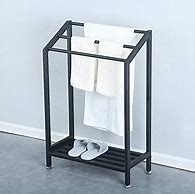 Image result for Bathroom Towel Racks Free Standing
