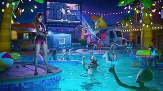 Image result for Fortnite Pool Party Sus
