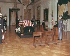 Image result for White House East Room Kennedy in Casket