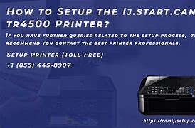 Image result for How to Fix the Printer Canon TR 4500