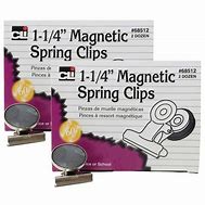Image result for Magnetic Spring Clips