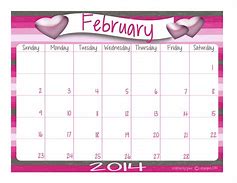 Image result for 20112 February Calendar