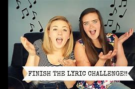 Image result for Lyric Challenge