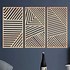 Image result for Geometric Wooden Wall Art